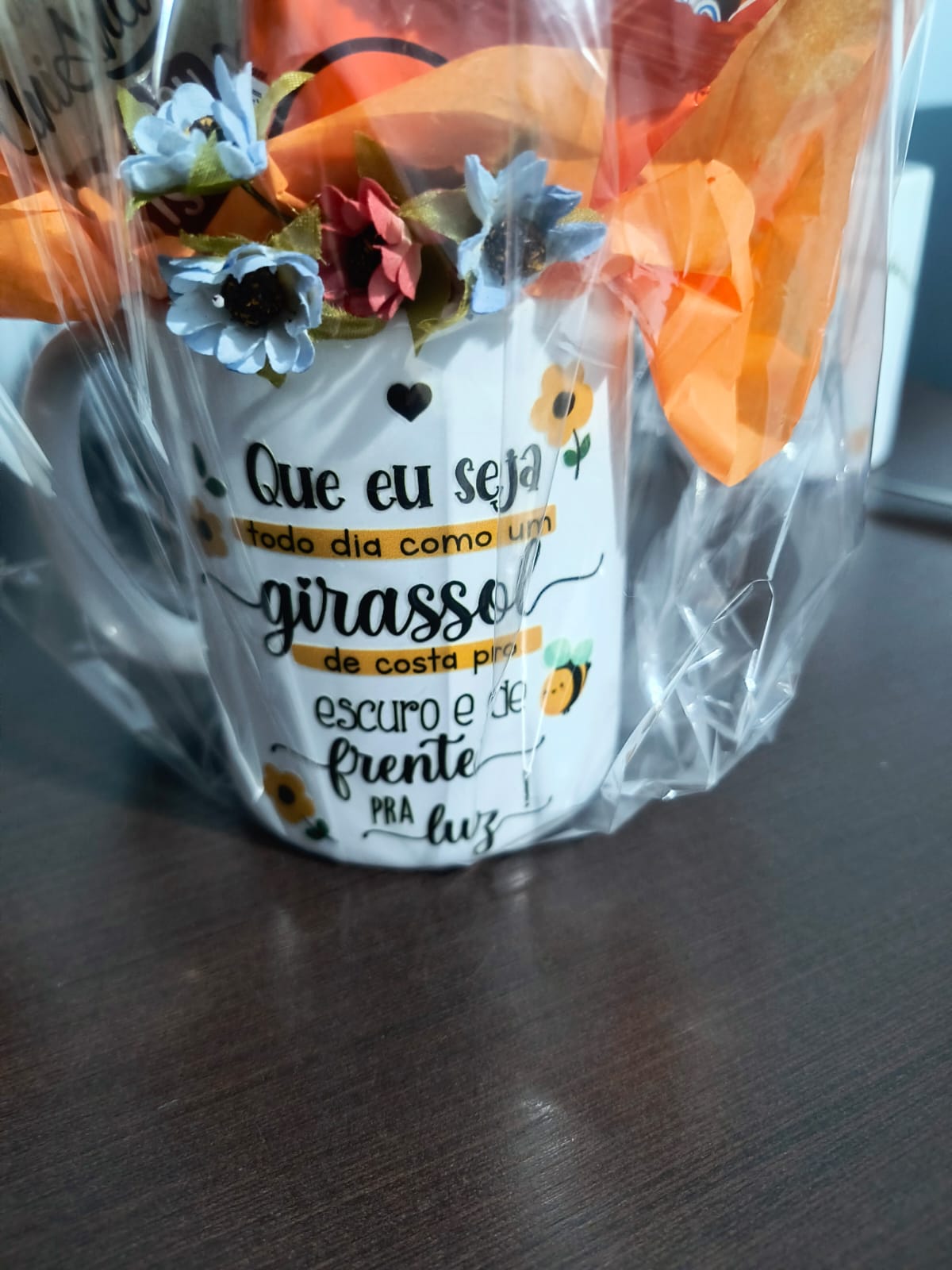 Caneca de cerâmica decorativa para presente — foto 3
