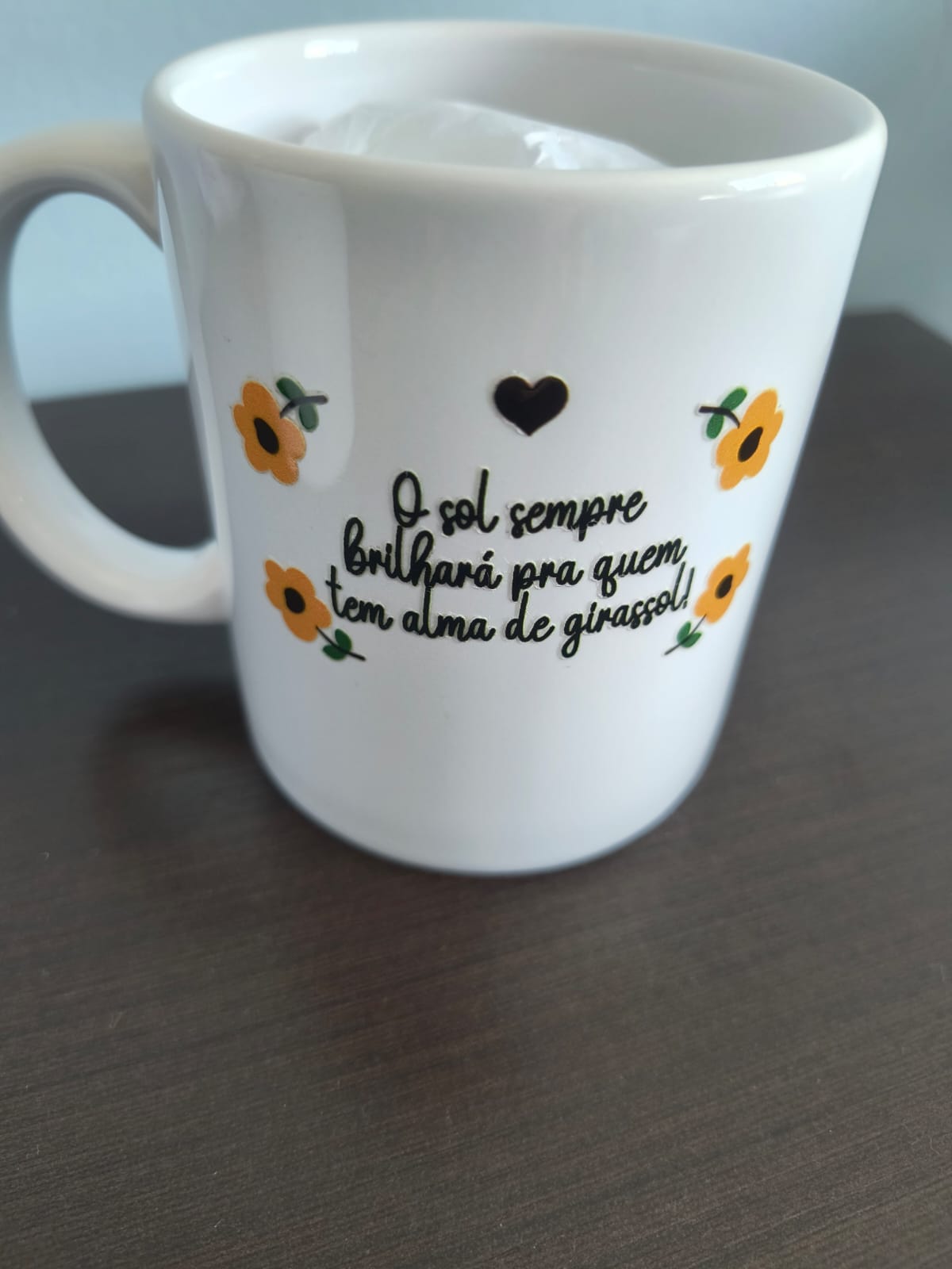 Caneca de cerâmica decorativa para presente — foto 4